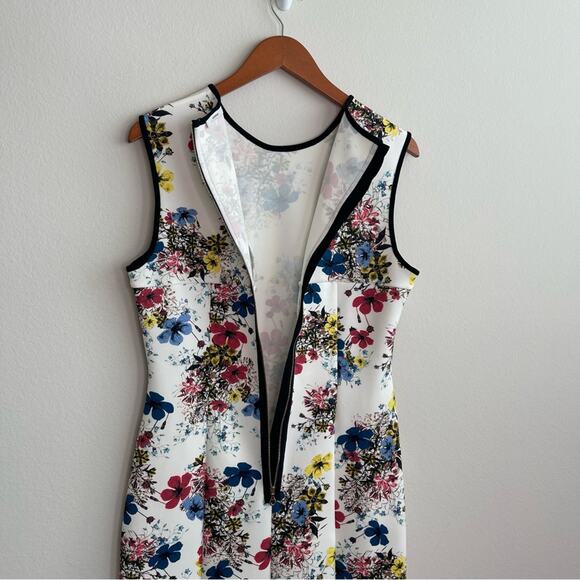 Erdem Floral Maura Sheath Dress 10 - Picture 12 of 13